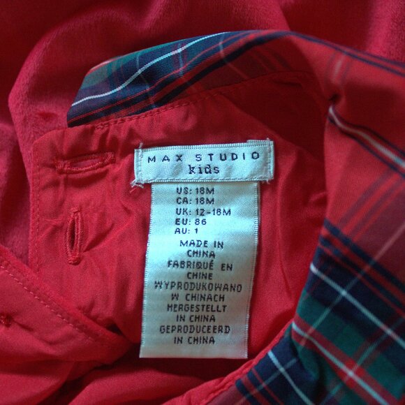 🚼 NWOT Max Studio 3-Piece Christmas Dress - Picture 5 of 5